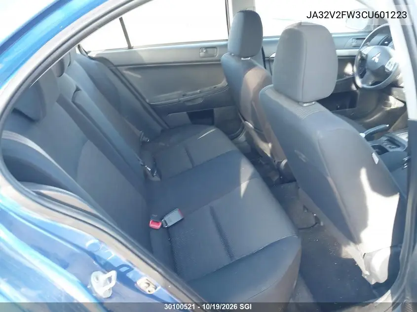2012 MITSUBISHI LANCER VIN JA32V2FW3CU601223 — фото 8
