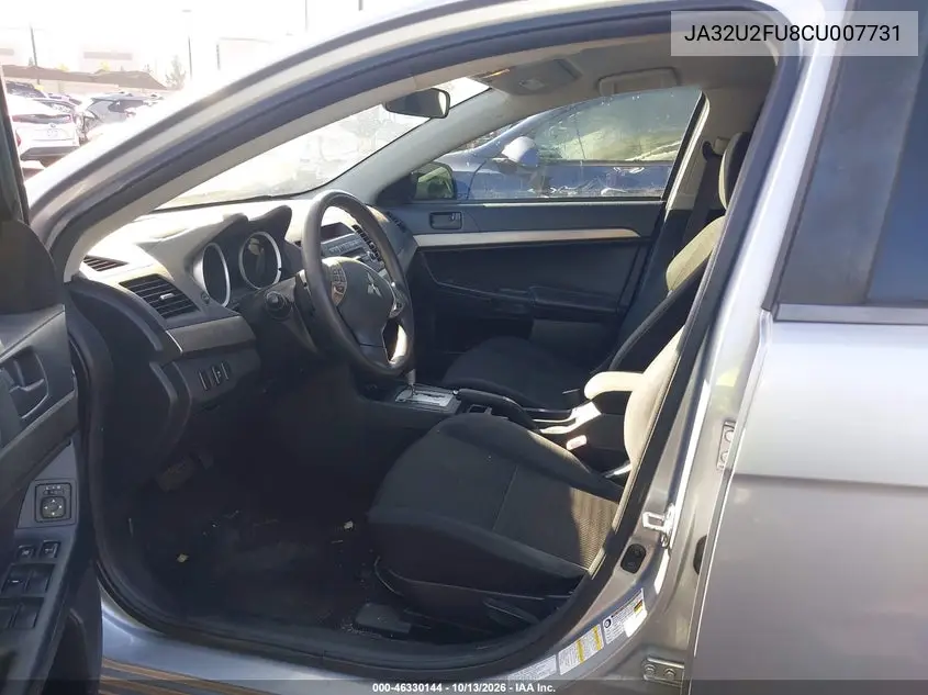 2012 MITSUBISHI LANCER VIN JA32U2FU8CU007731 — фото 5