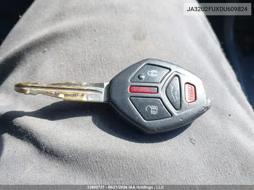 2013 MITSUBISHI LANCER VIN JA32U2FUXDU609824 — фото 10