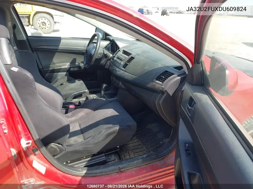 2013 MITSUBISHI LANCER VIN JA32U2FUXDU609824 — фото 5
