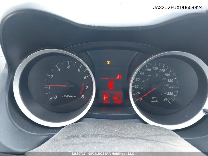 2013 MITSUBISHI LANCER VIN JA32U2FUXDU609824 — фото 7