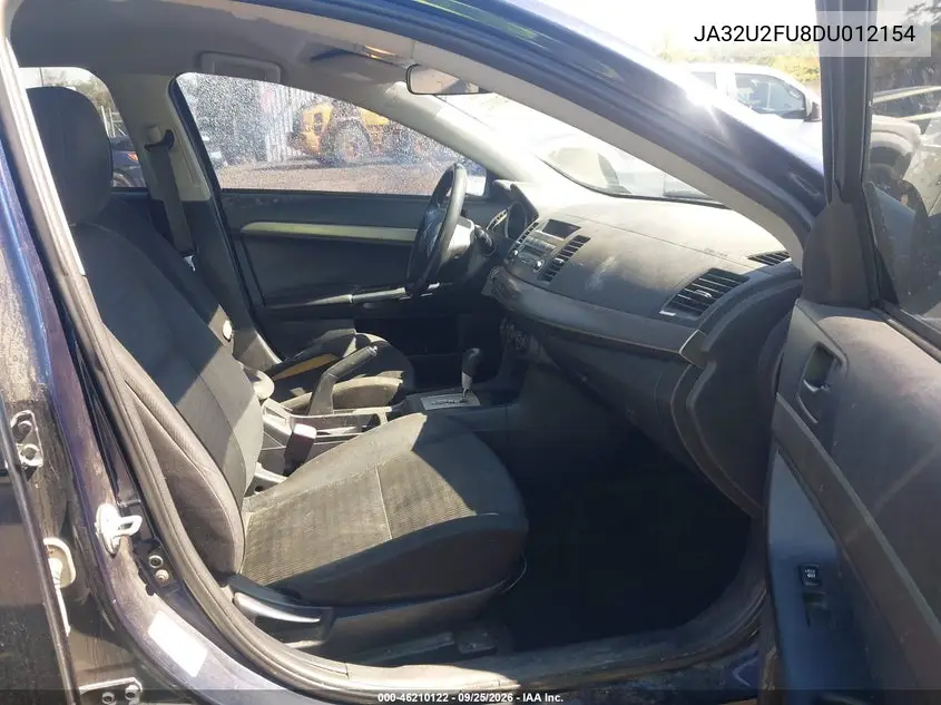 2013 MITSUBISHI LANCER VIN JA32U2FU8DU012154 — фото 5