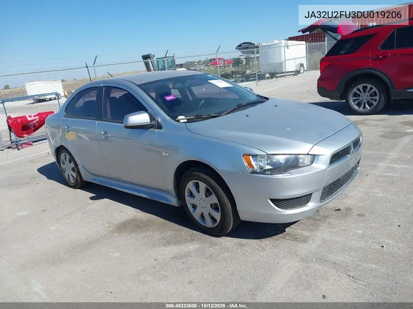 MITSUBISHI LANCER 2013, VIN JA32U2FU3DU019206
