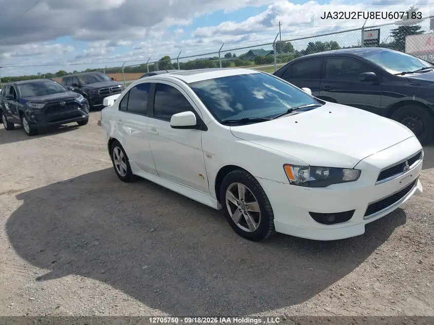 MITSUBISHI LANCER 2014, VIN JA32U2FU8EU607183