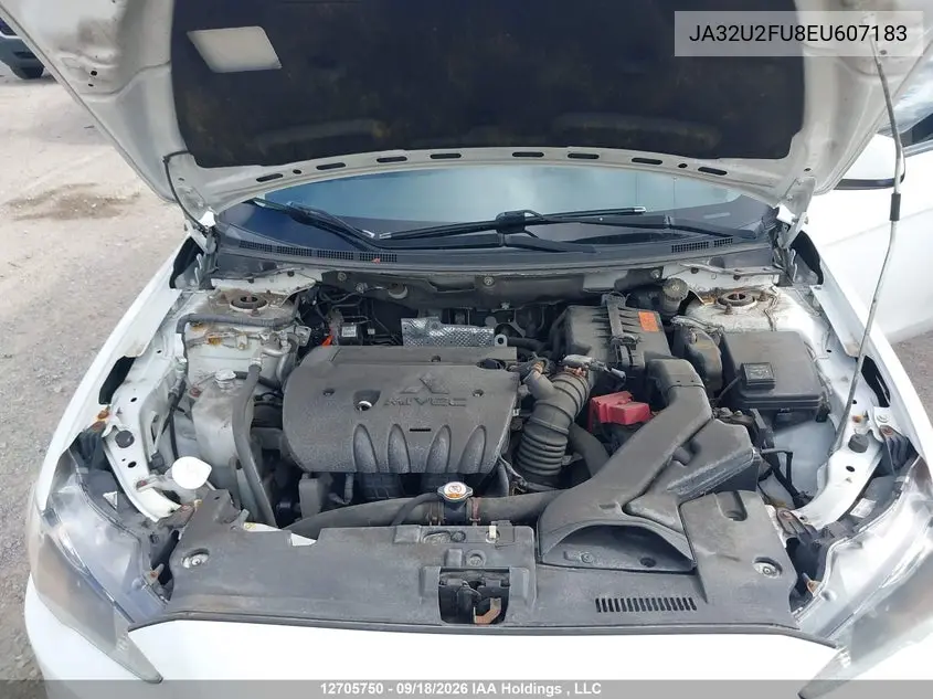 2014 MITSUBISHI LANCER VIN JA32U2FU8EU607183 — фото 10
