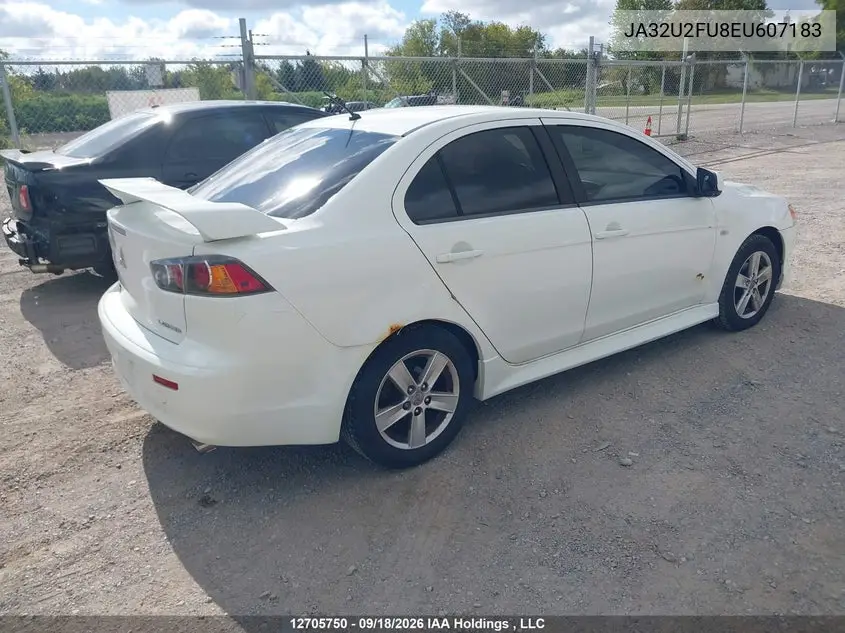 2014 MITSUBISHI LANCER VIN JA32U2FU8EU607183 — фото 4