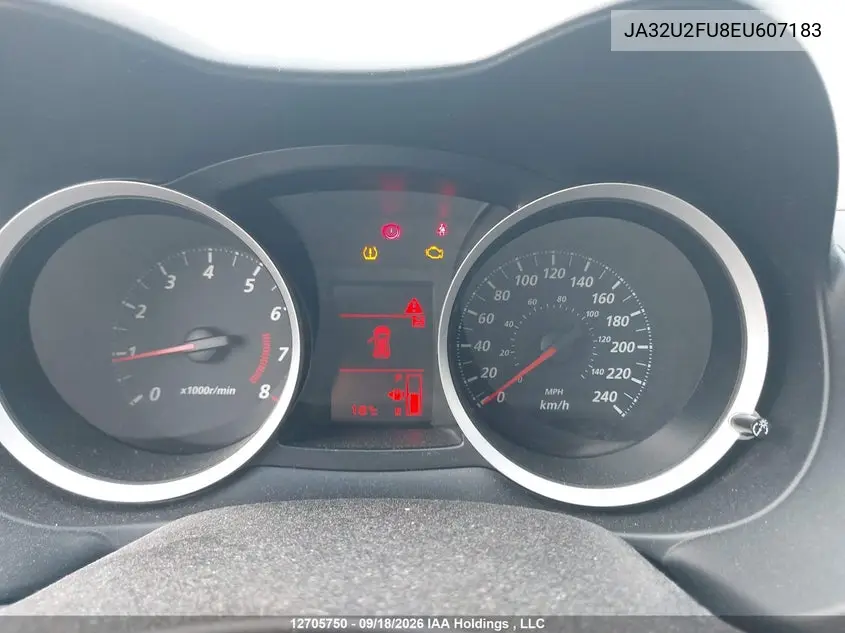2014 MITSUBISHI LANCER VIN JA32U2FU8EU607183 — фото 7