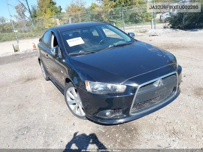 MITSUBISHI LANCER 2014, VIN JA32U8FWXEU002280