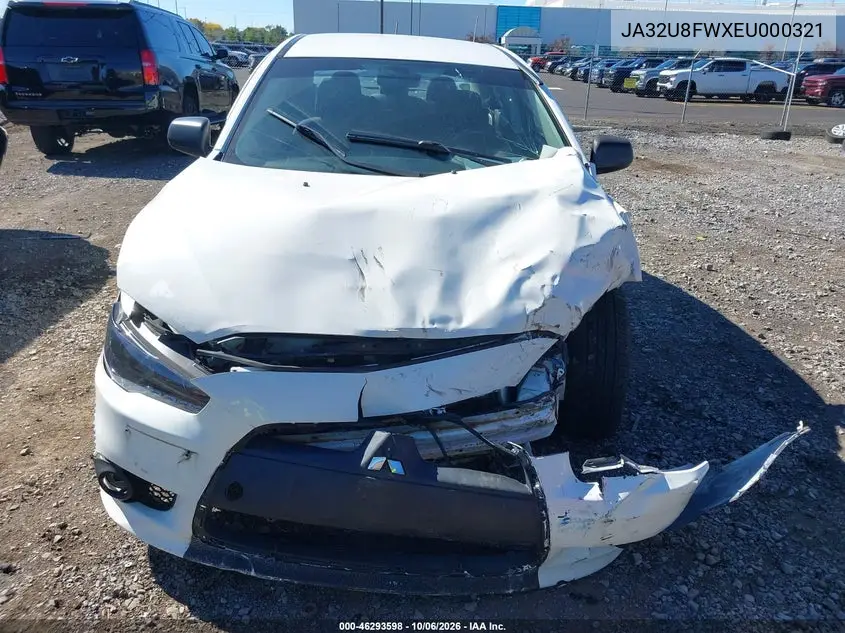 2014 MITSUBISHI LANCER VIN JA32U8FWXEU000321 — фото 13