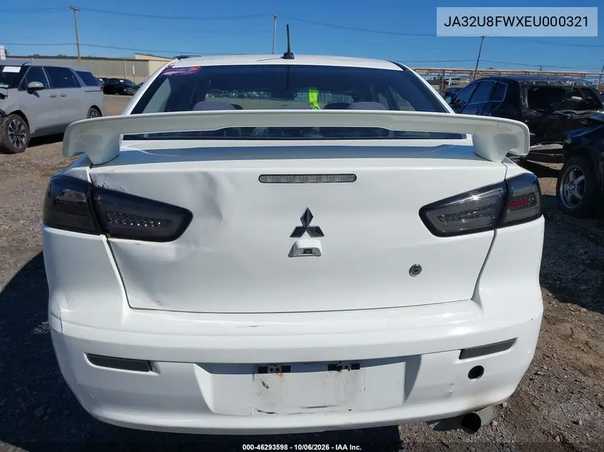 2014 MITSUBISHI LANCER VIN JA32U8FWXEU000321 — фото 17