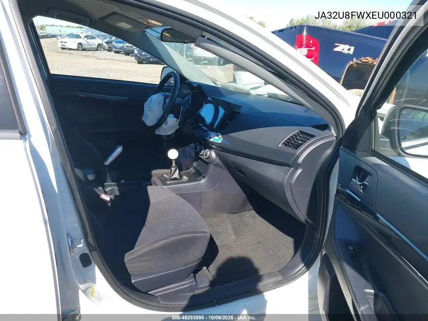2014 MITSUBISHI LANCER VIN JA32U8FWXEU000321 — фото 5