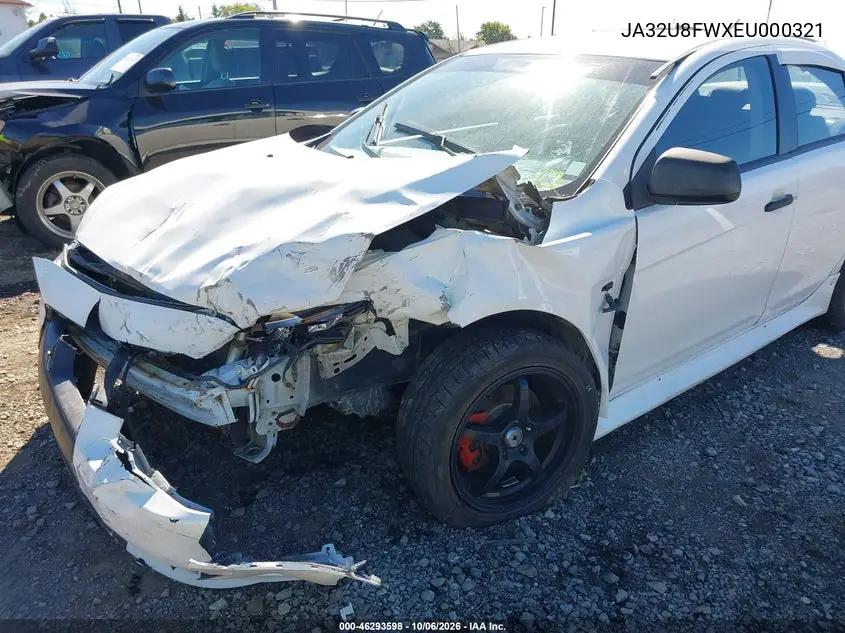 2014 MITSUBISHI LANCER VIN JA32U8FWXEU000321 — фото 6