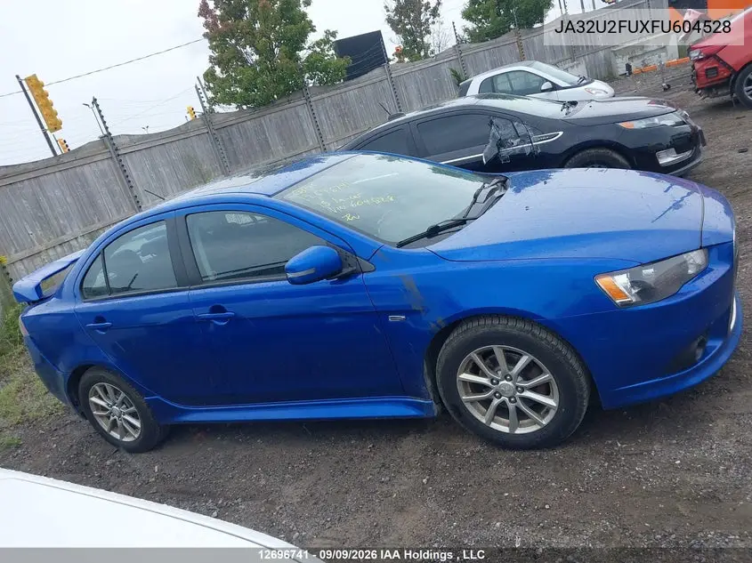 2015 MITSUBISHI LANCER VIN JA32U2FUXFU604528 — фото 13