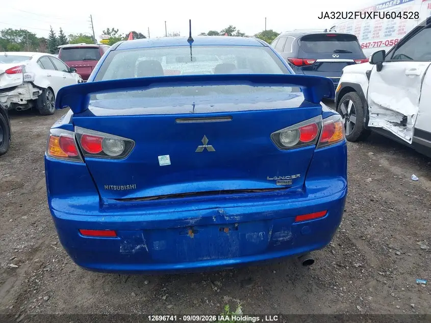 2015 MITSUBISHI LANCER VIN JA32U2FUXFU604528 — фото 16