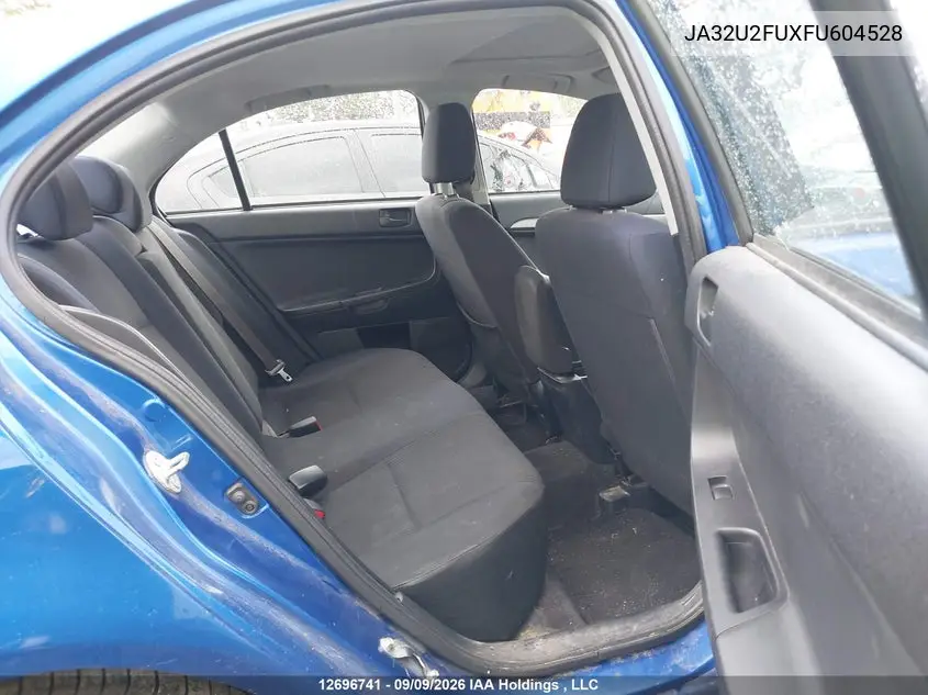 2015 MITSUBISHI LANCER VIN JA32U2FUXFU604528 — фото 8