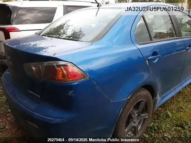 2015 MITSUBISHI LANCER VIN JA32U2FU5FU601259 — фото 4