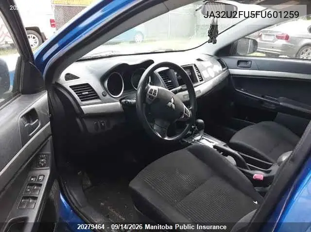 2015 MITSUBISHI LANCER VIN JA32U2FU5FU601259 — фото 5