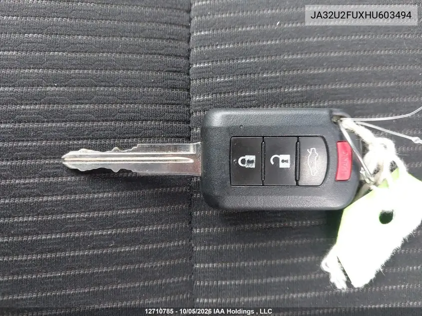 2017 MITSUBISHI LANCER VIN JA32U2FUXHU603494 — фото 11