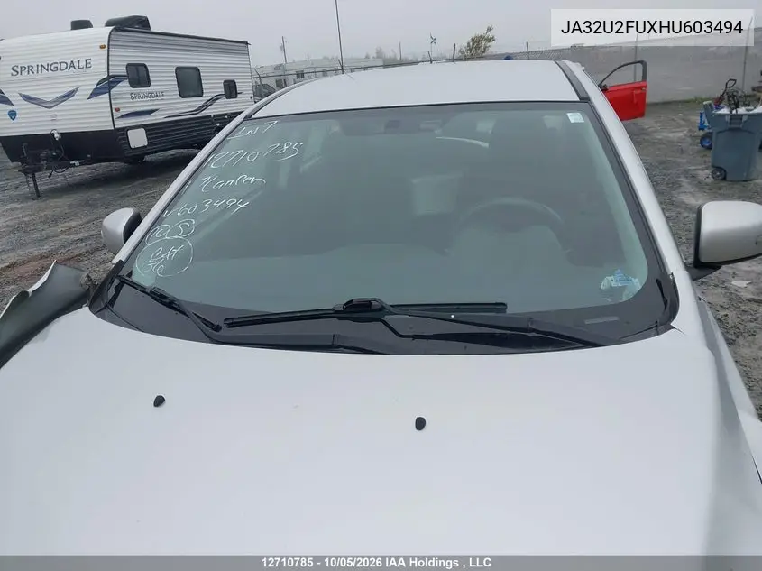 2017 MITSUBISHI LANCER VIN JA32U2FUXHU603494 — фото 18