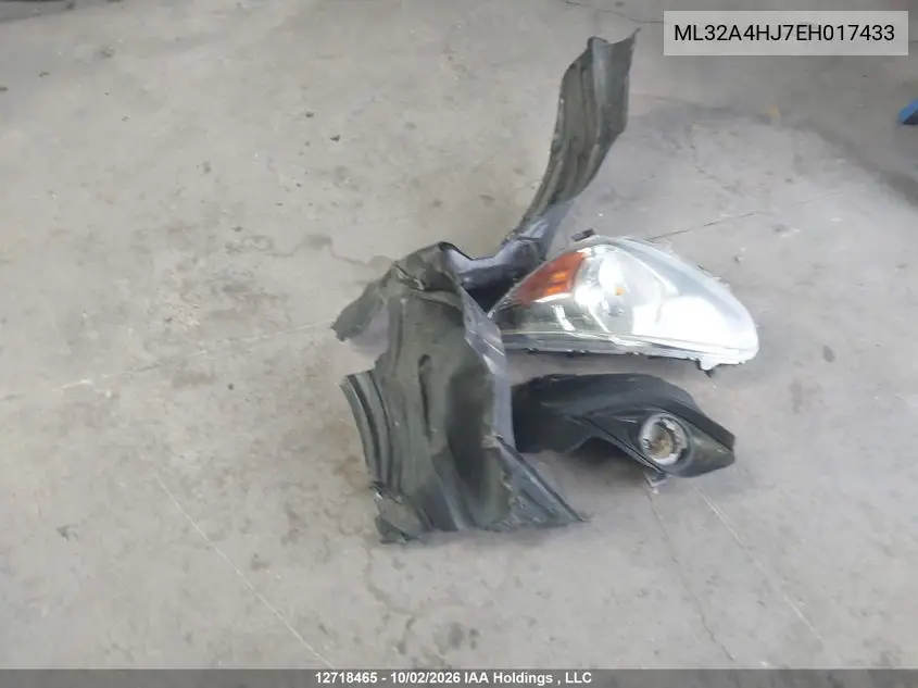 2014 MITSUBISHI MIRAGE VIN ML32A4HJ7EH017433 — фото 12