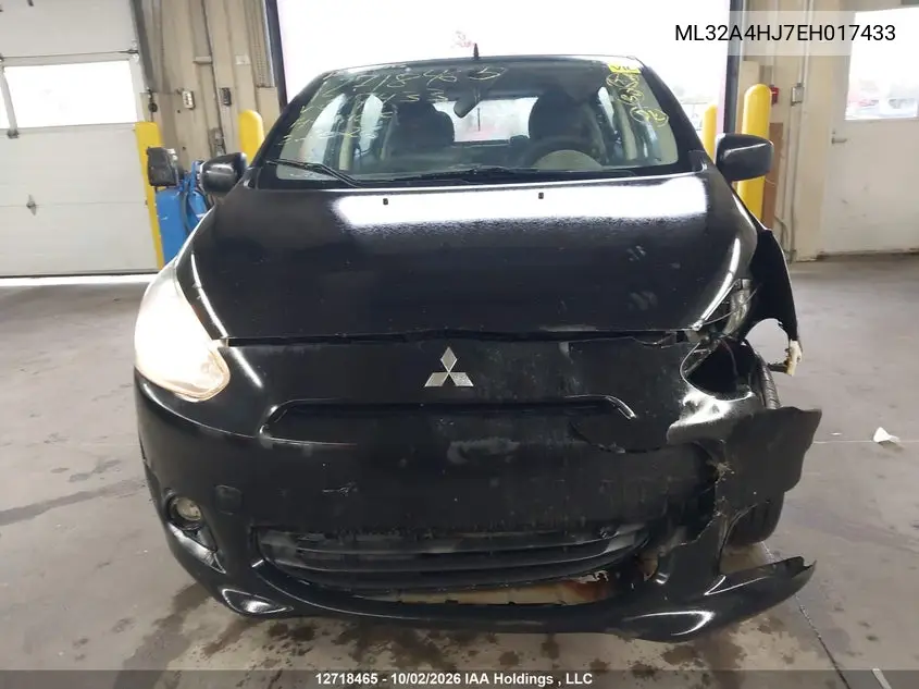 2014 MITSUBISHI MIRAGE VIN ML32A4HJ7EH017433 — фото 13