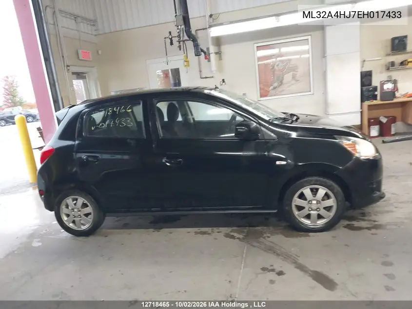 2014 MITSUBISHI MIRAGE VIN ML32A4HJ7EH017433 — фото 14