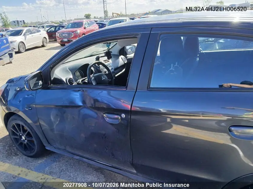 2014 MITSUBISHI MIRAGE VIN ML32A4HJ2EH006520 — фото 4