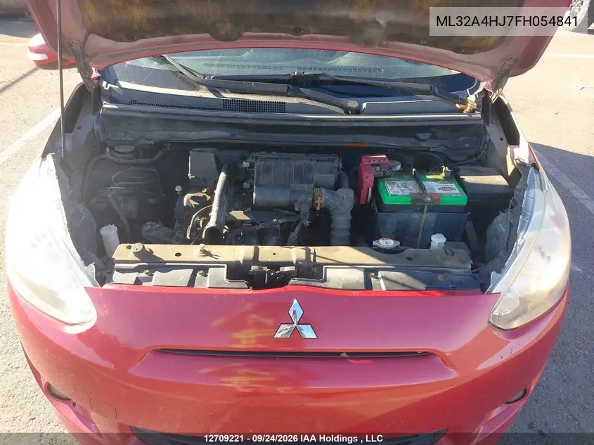 2015 MITSUBISHI MIRAGE VIN ML32A4HJ7FH054841 — фото 10
