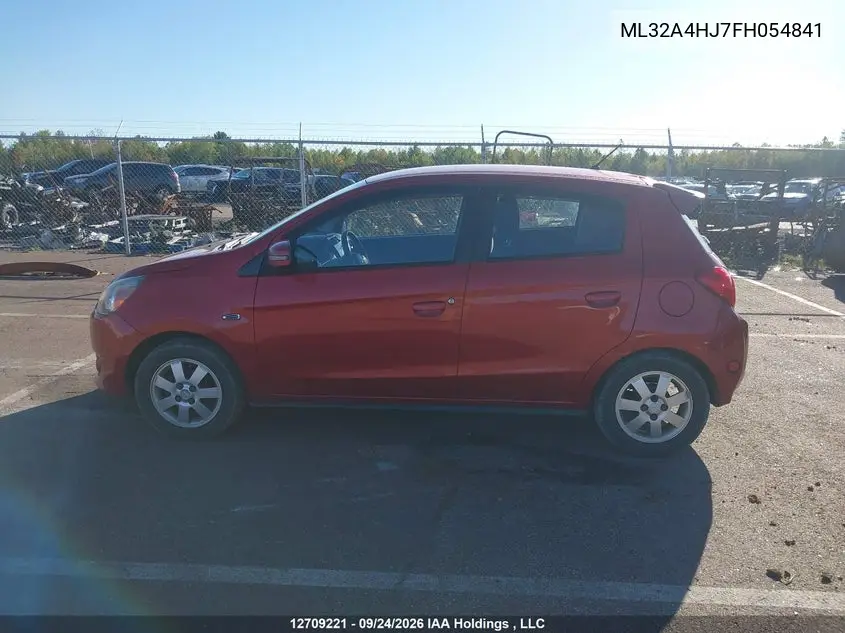 2015 MITSUBISHI MIRAGE VIN ML32A4HJ7FH054841 — фото 14