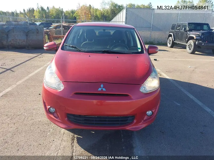 2015 MITSUBISHI MIRAGE VIN ML32A4HJ7FH054841 — фото 6