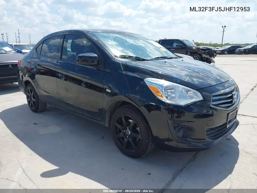 MITSUBISHI MIRAGE 2018, VIN ML32F3FJ5JHF12953