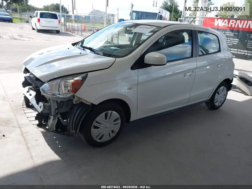 2018 MITSUBISHI MIRAGE VIN ML32A3HJ3JH009091 — фото 2