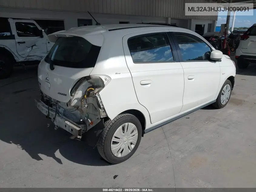 2018 MITSUBISHI MIRAGE VIN ML32A3HJ3JH009091 — фото 4