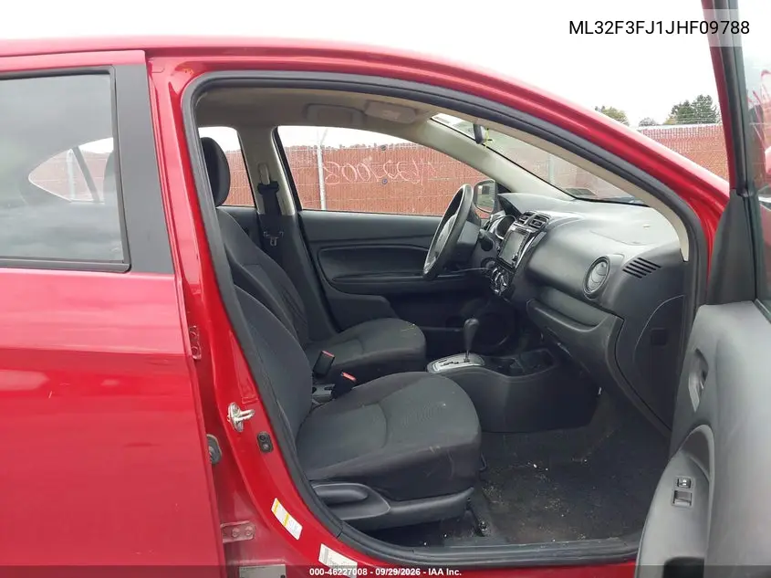2018 MITSUBISHI MIRAGE VIN ML32F3FJ1JHF09788 — фото 5