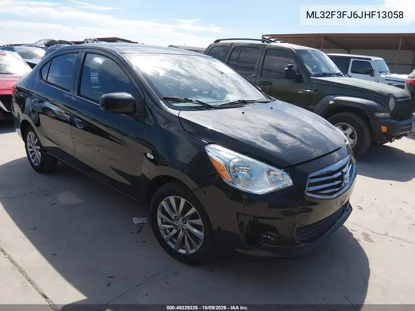 MITSUBISHI MIRAGE 2018, VIN ML32F3FJ6JHF13058