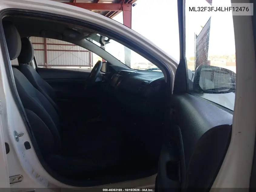2020 MITSUBISHI MIRAGE VIN ML32F3FJ4LHF12476 — фото 5