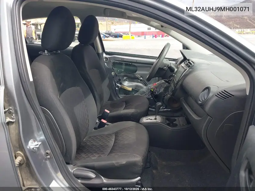 2021 MITSUBISHI MIRAGE VIN ML32AUHJ9MH001071 — фото 5