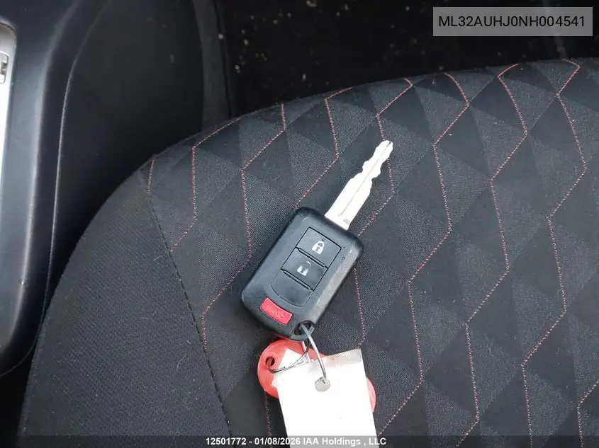 2022 MITSUBISHI MIRAGE VIN ML32AUHJ0NH004541 — фото 11