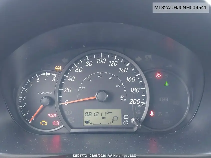 2022 MITSUBISHI MIRAGE VIN ML32AUHJ0NH004541 — фото 7