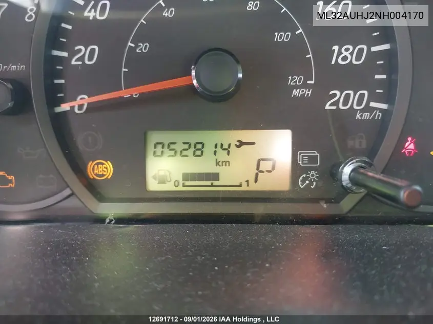 2022 MITSUBISHI MIRAGE VIN ML32AUHJ2NH004170 — фото 16