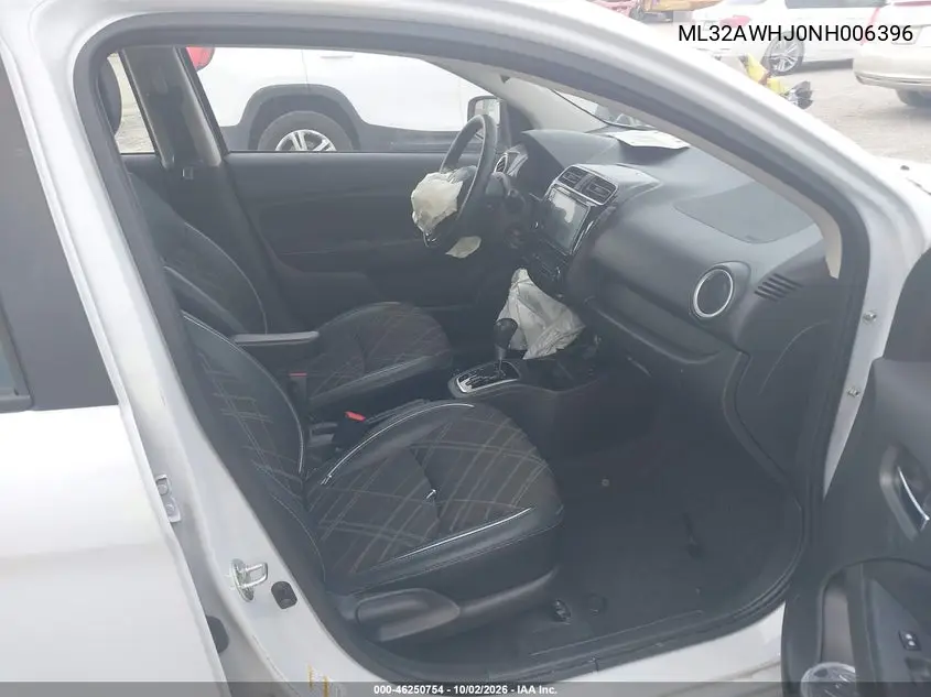 2022 MITSUBISHI MIRAGE VIN ML32AWHJ0NH006396 — фото 5