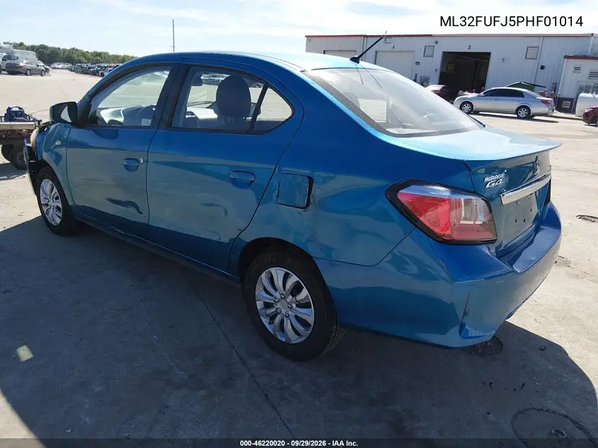 2023 MITSUBISHI MIRAGE VIN ML32FUFJ5PHF01014 — фото 3