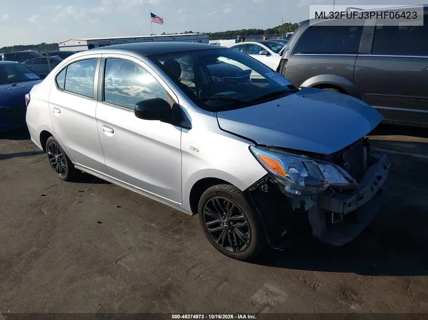 MITSUBISHI MIRAGE 2023, VIN ML32FUFJ3PHF06423