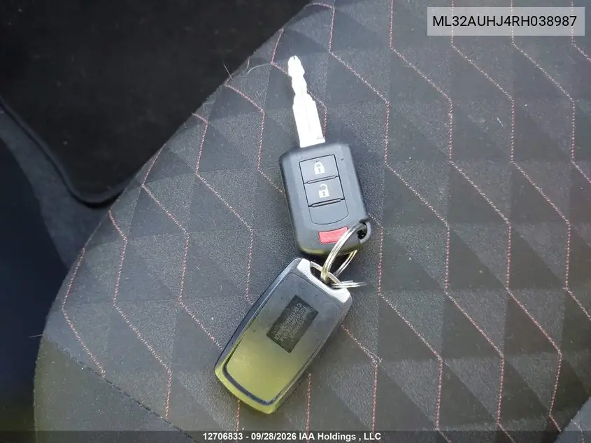 2024 MITSUBISHI MIRAGE VIN ML32AUHJ4RH038987 — фото 11