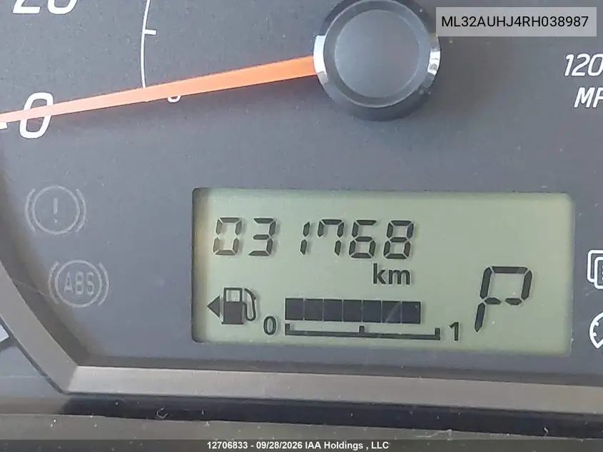 2024 MITSUBISHI MIRAGE VIN ML32AUHJ4RH038987 — фото 15