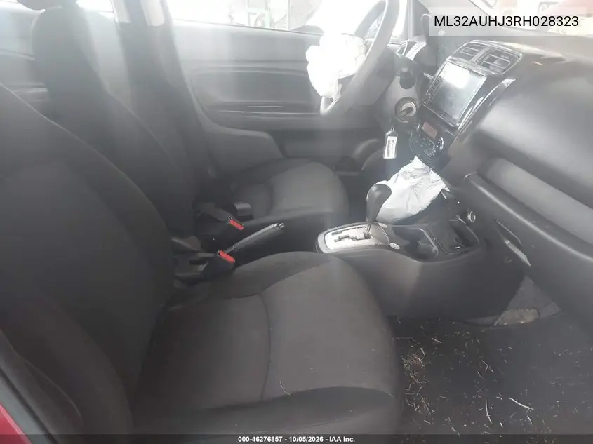 2024 MITSUBISHI MIRAGE VIN ML32AUHJ3RH028323 — фото 5