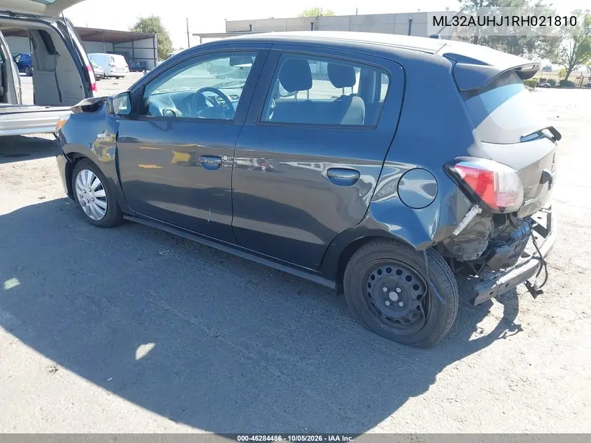 2024 MITSUBISHI MIRAGE VIN ML32AUHJ1RH021810 — фото 3
