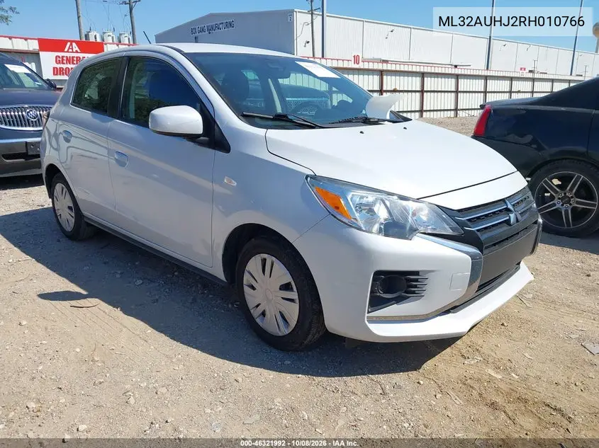MITSUBISHI MIRAGE 2024, VIN ML32AUHJ2RH010766