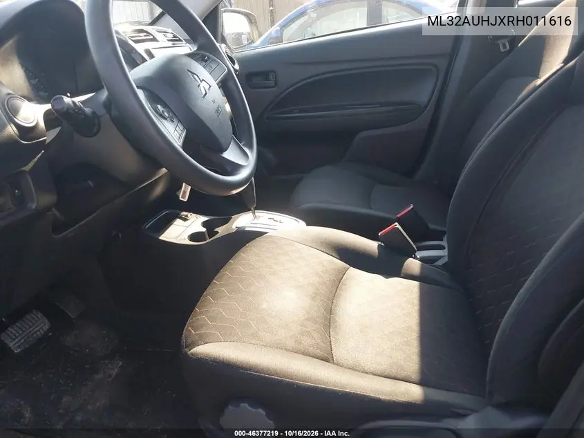 2024 MITSUBISHI MIRAGE VIN ML32AUHJXRH011616 — фото 5