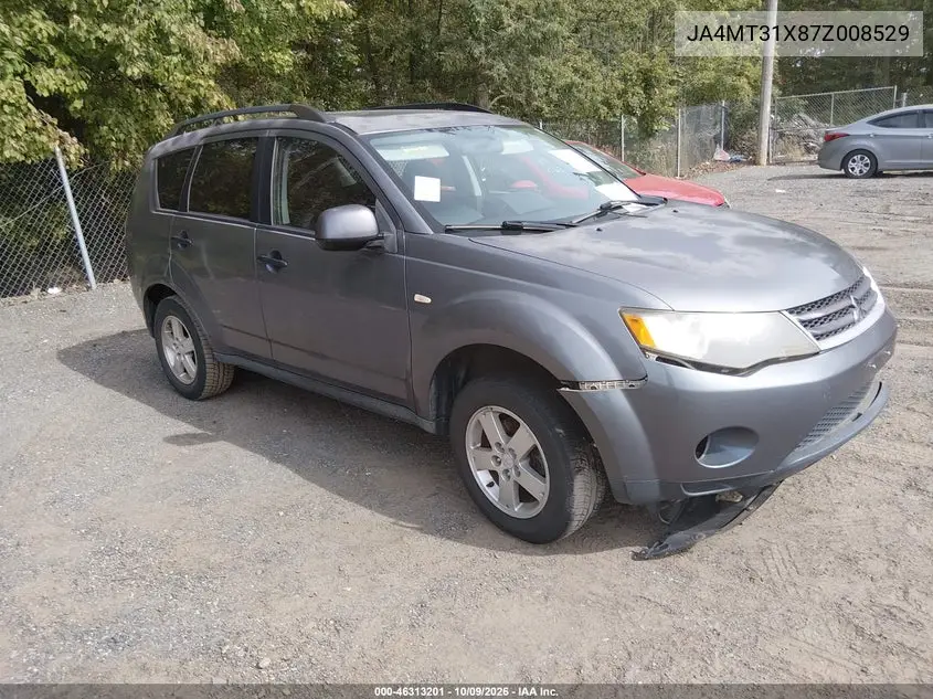 MITSUBISHI OUTLANDER 2007, VIN JA4MT31X87Z008529
